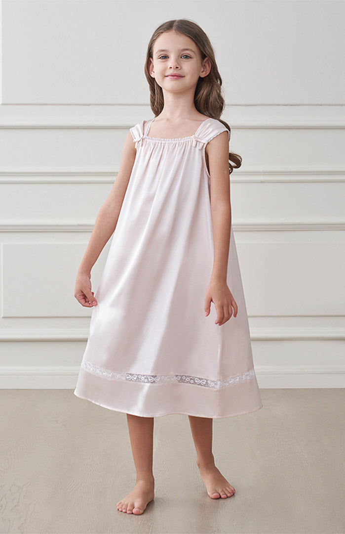 Fairy Night Dress | Satin Dress for girls