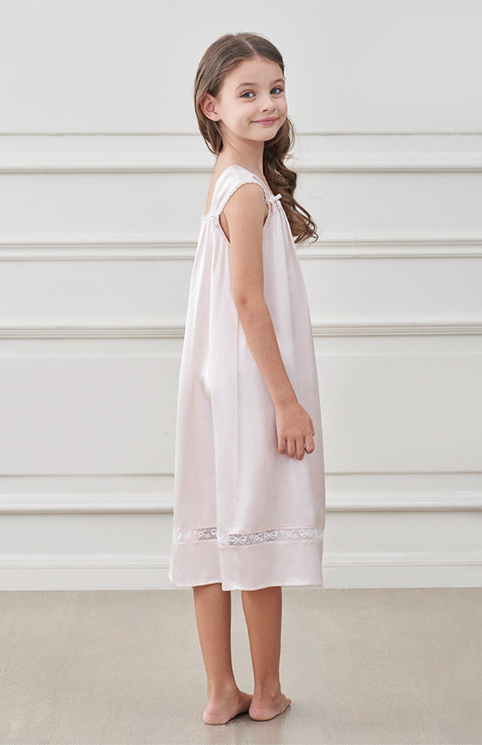 Fairy Night Dress | Satin Dress for girls