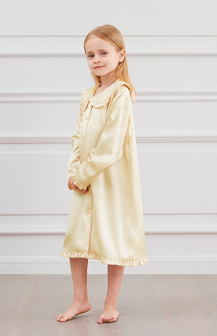 Princess Dress – Premium Satin Nightwear for Girls