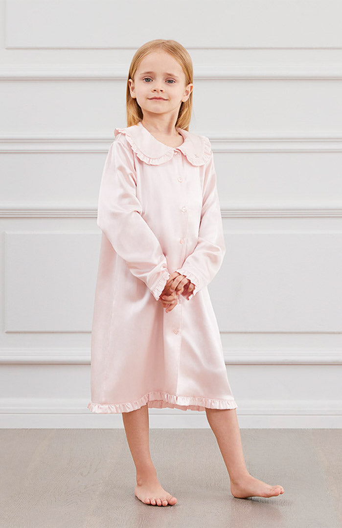 Princess Dress – Premium Satin Nightwear for Girls