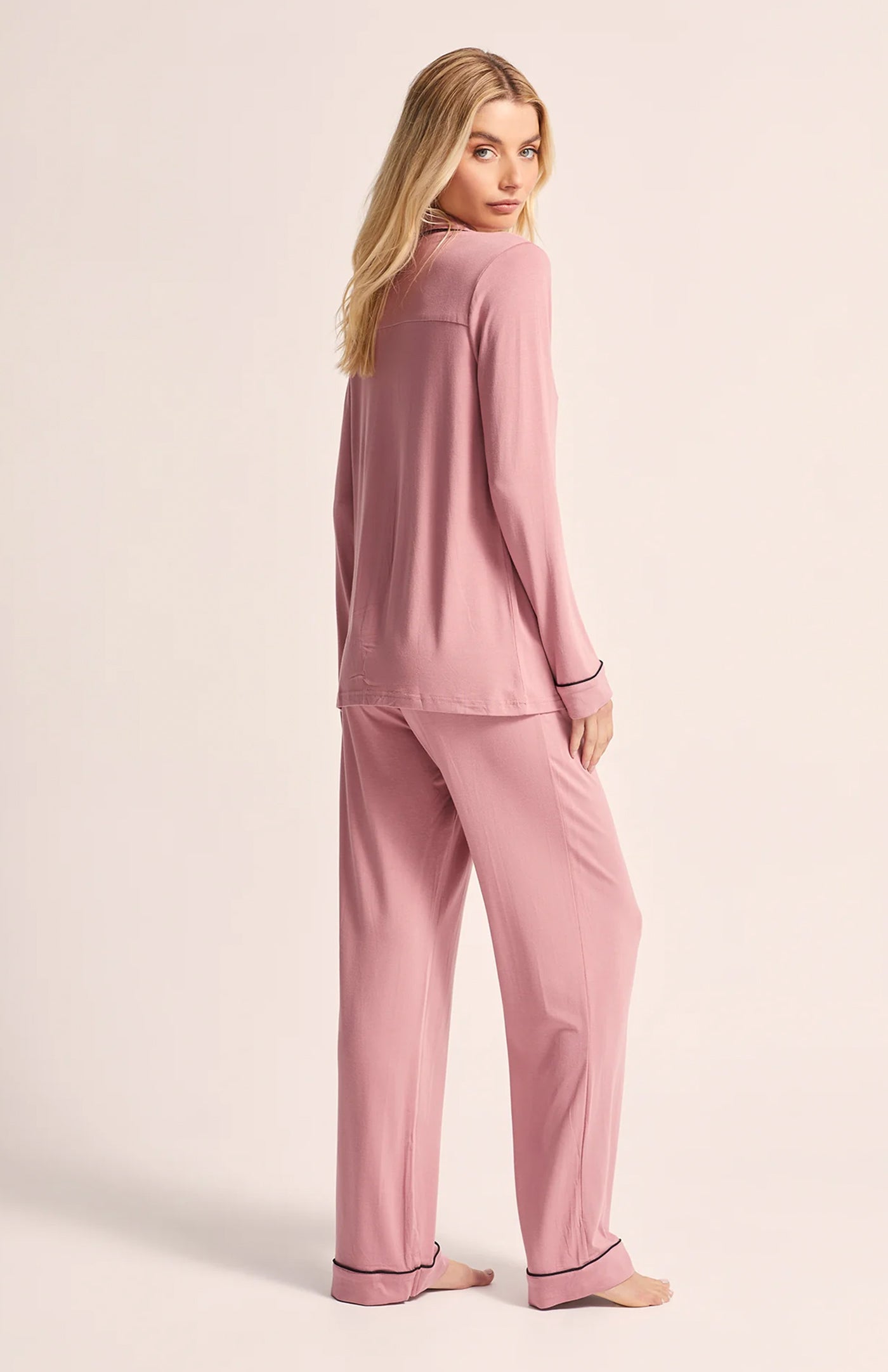 Pink & Black | Cotton Loungewear Set