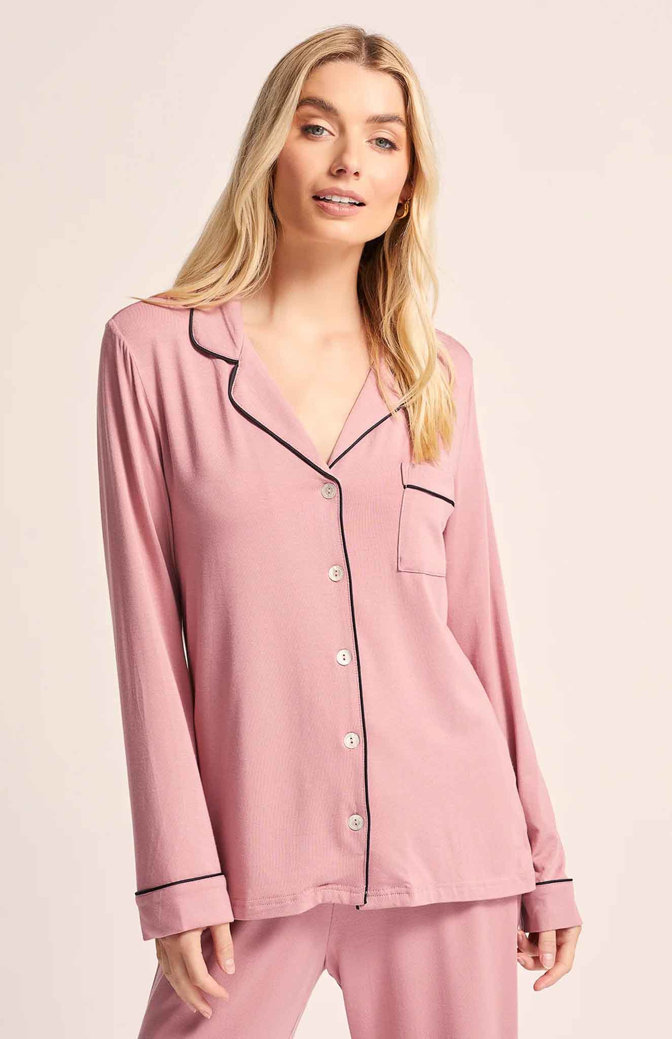 Pink & Black | Cotton Loungewear Set