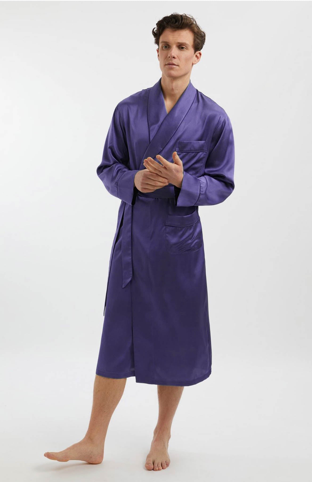 Lavish Lilac Robe - Luxurious Loungewear Collection