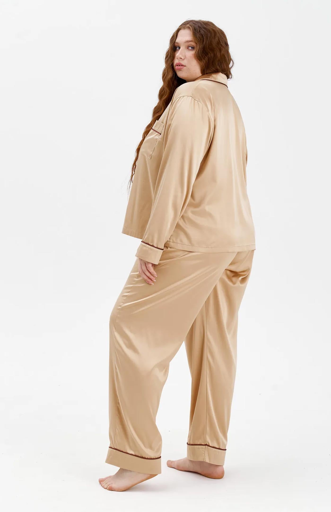 Golden Aura Loungewear | Gold Wedding Loungewear