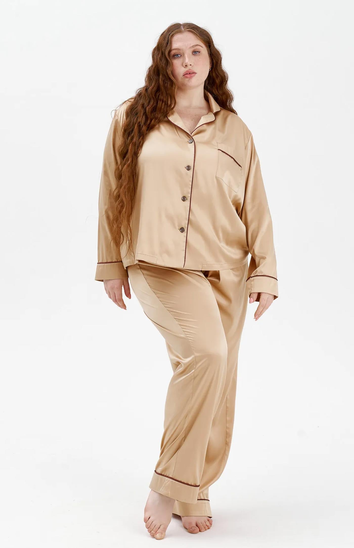 Golden Aura Loungewear | Gold Wedding Loungewear