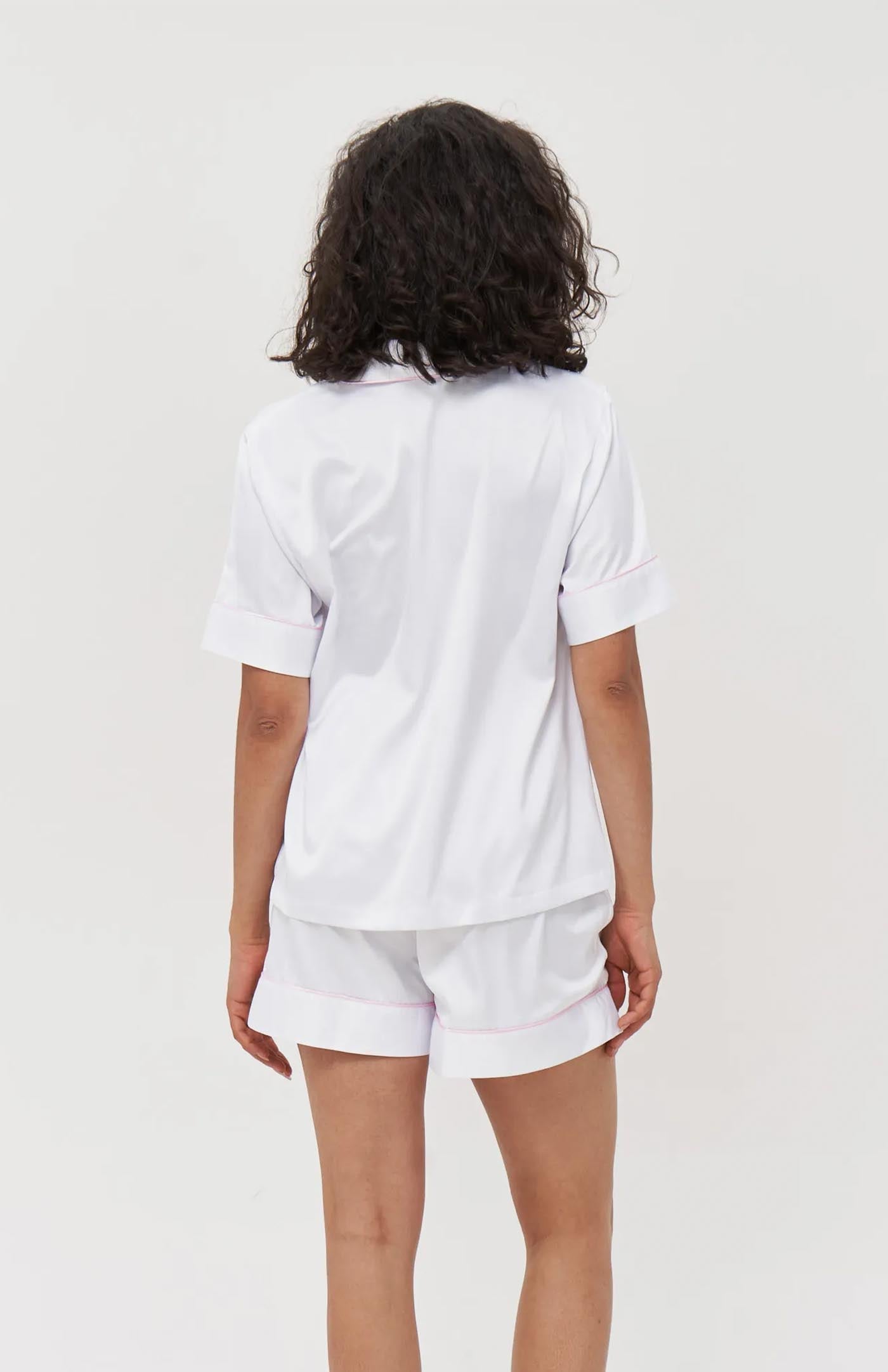 Angel's Touch Lounge | White Bridal Loungewear