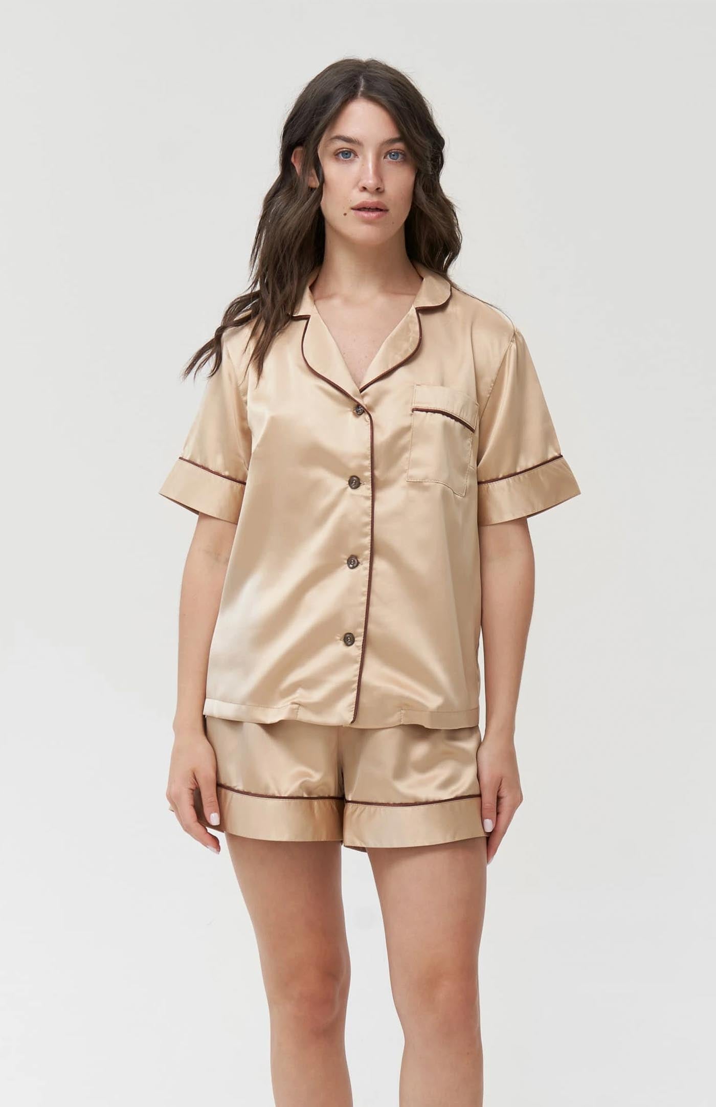 Golden Goddess | Gold Bridal Loungewear