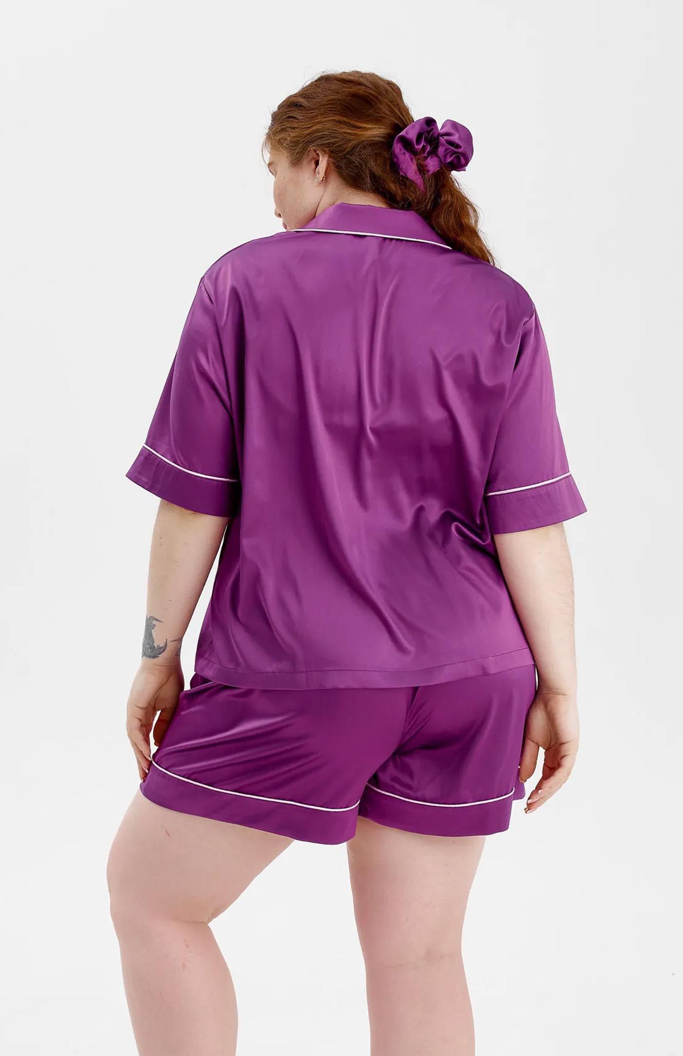 Purple Elegance | Purple Bridal Loungewear