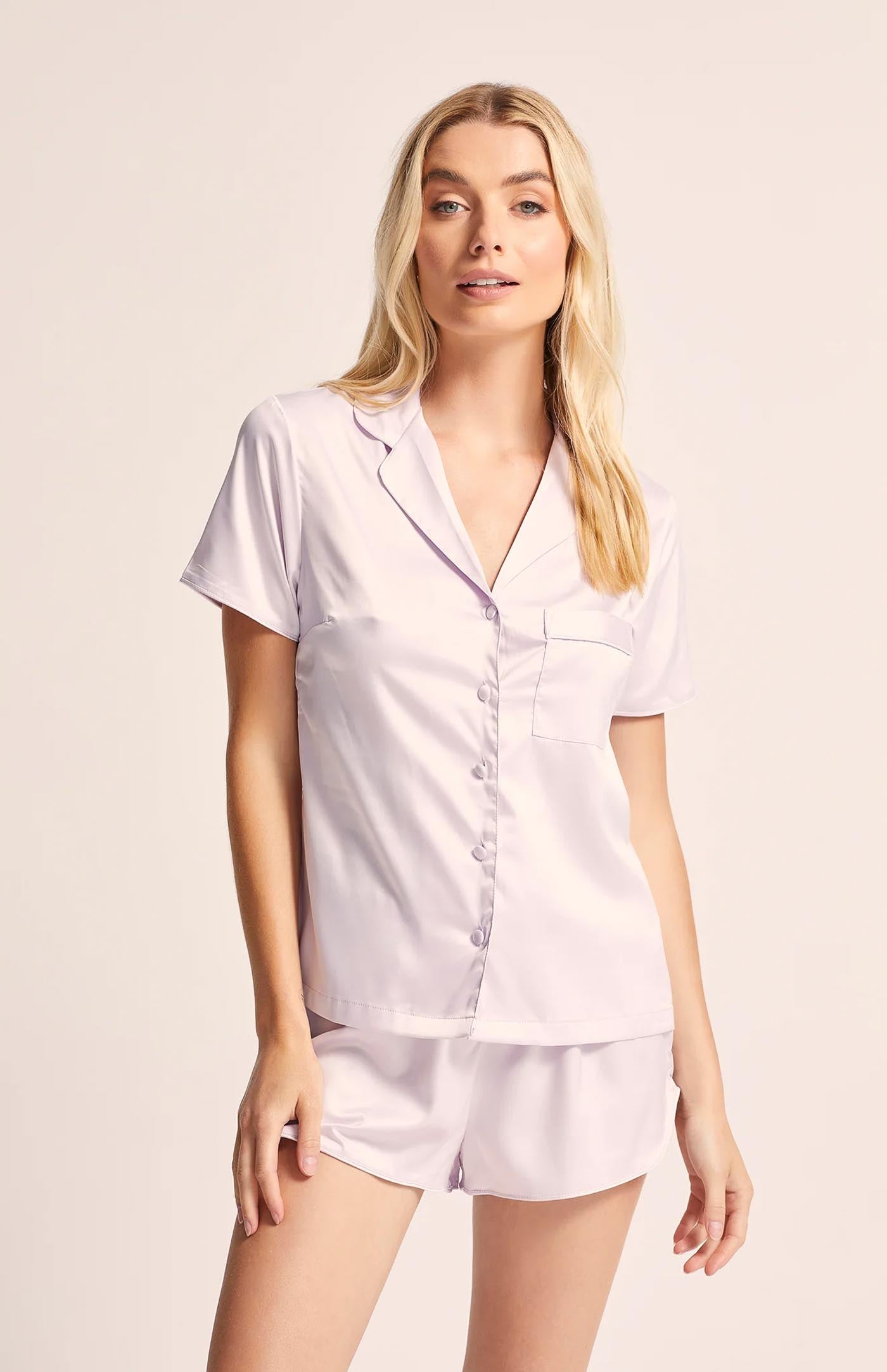 Lilac Haze | Luxury Satin Bridal Sleepwear