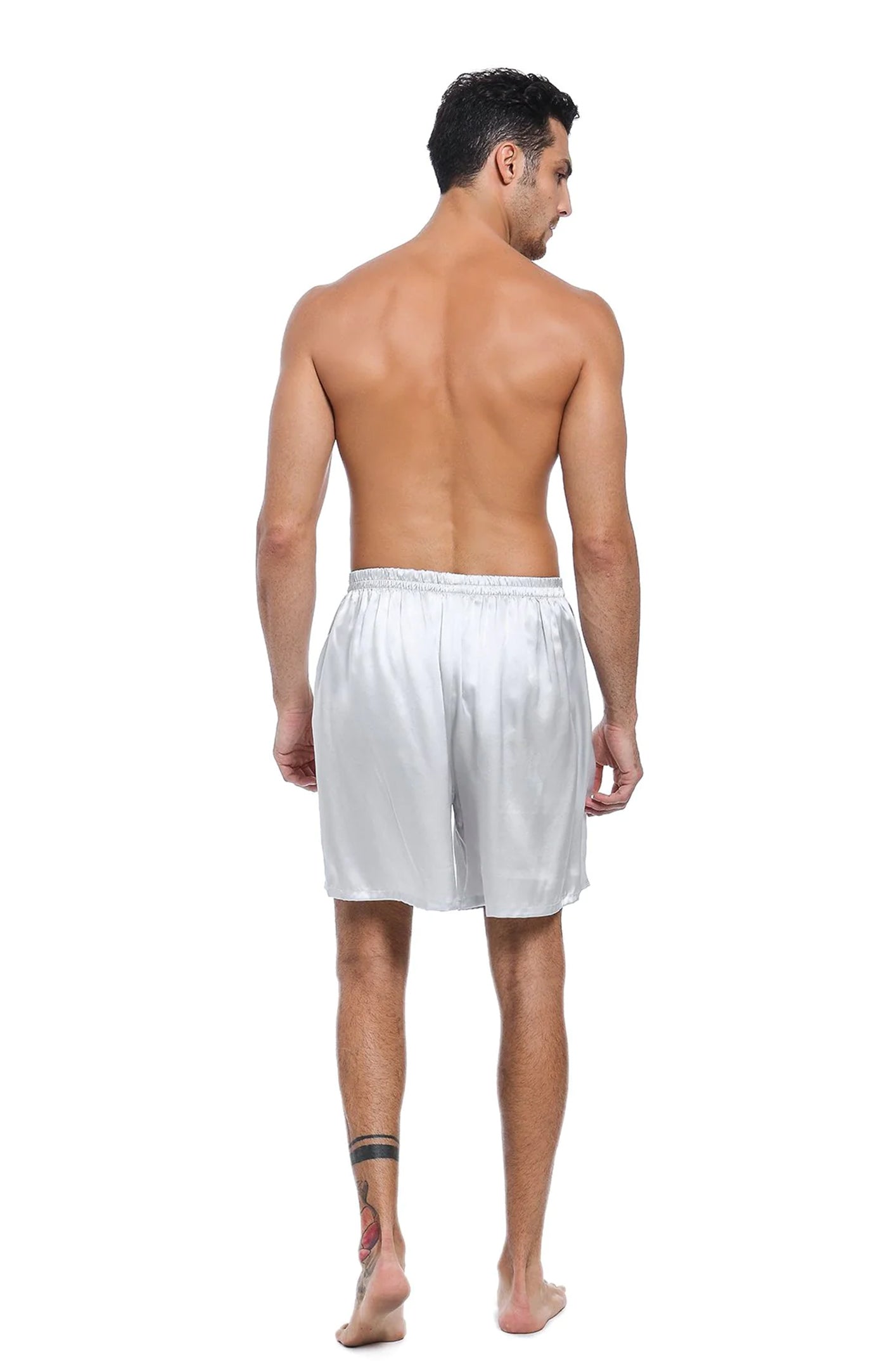 Arctic Warrior White Satin Touch Men's Comfort Boxers