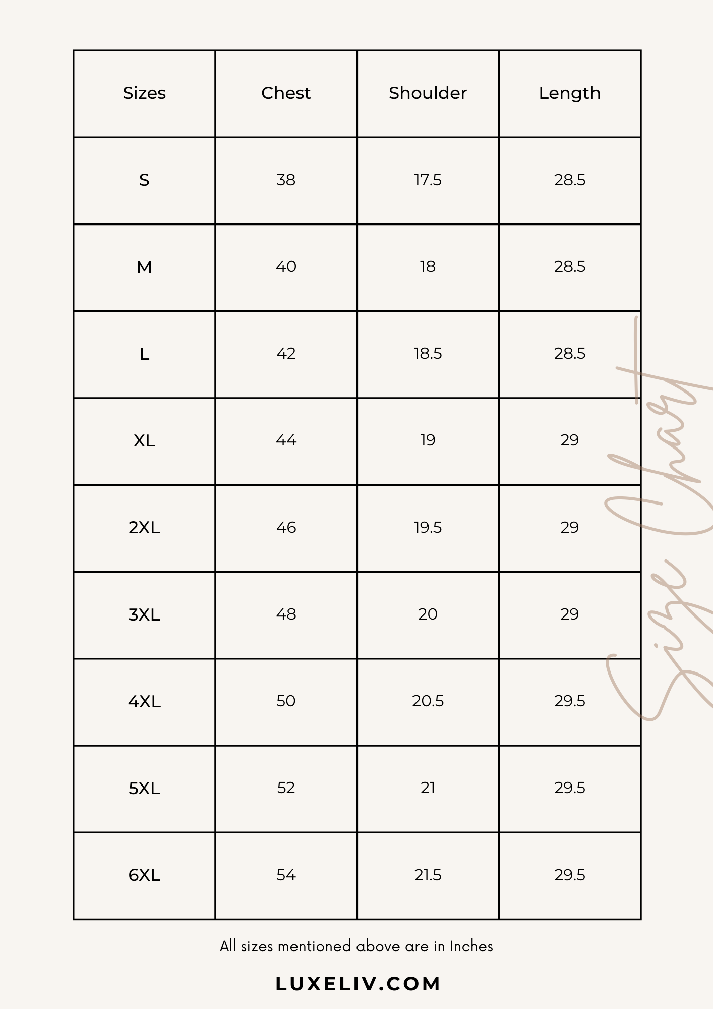 Sky Serenity | White & Blue Summer Shirt -Luxeliv Men -size chart