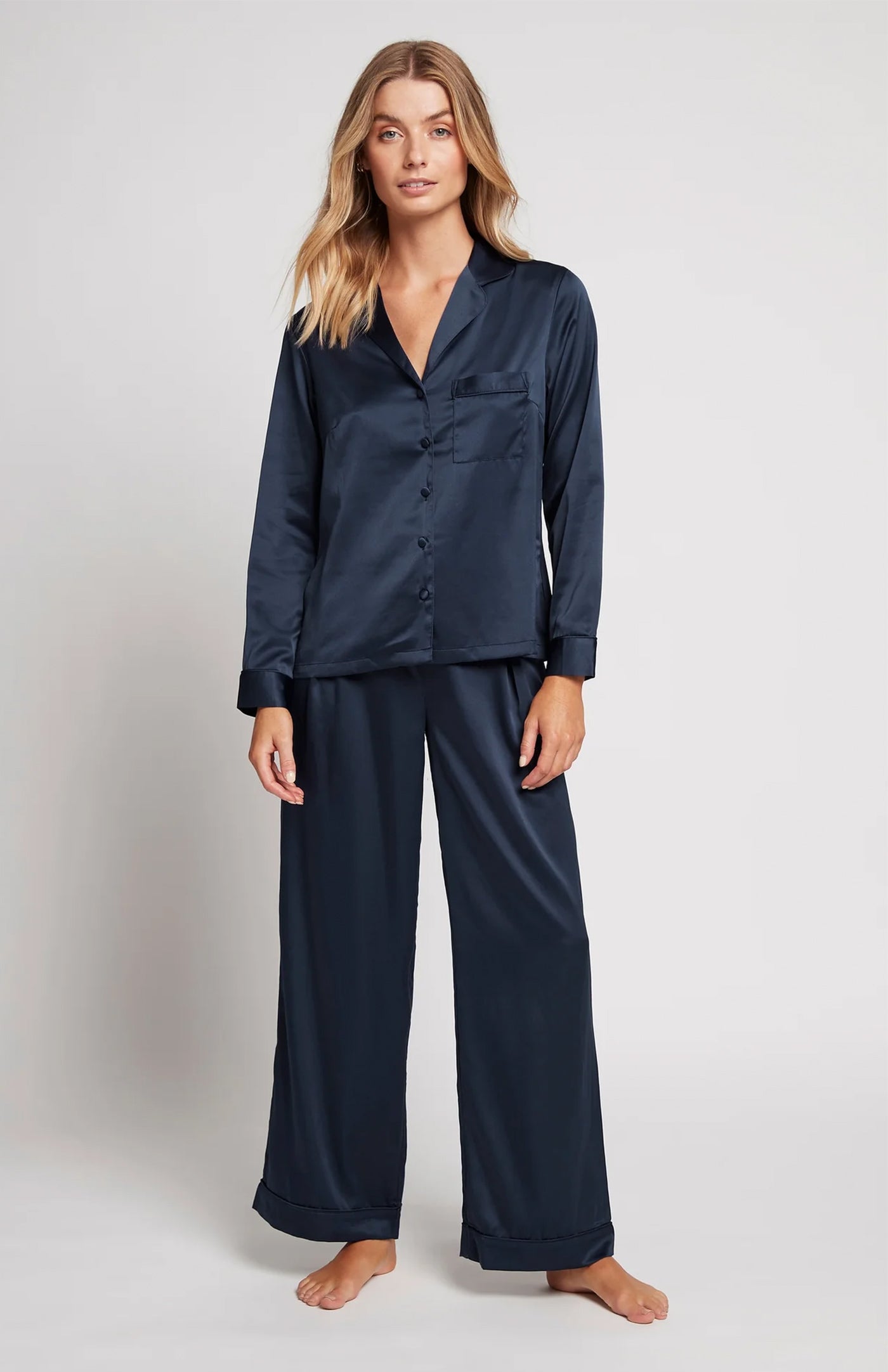 Naughty Navy | Dark Blue Loungewear Set Women