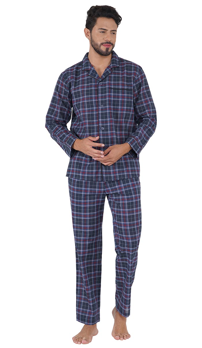 Check-IT_-_-Blue-Checkered-Lounge-Wear-Set-_-100_-Cotton-daywear---sleep-wear---causual-wear---men_s-collection