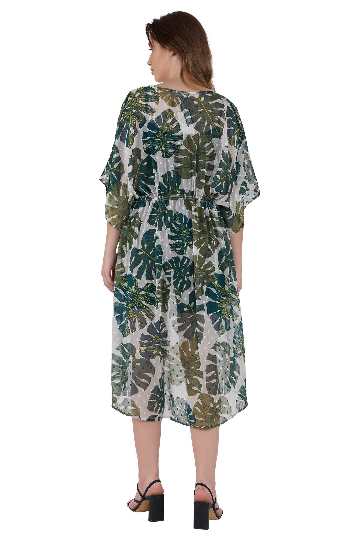 Bahama Mama Kaftan Swim Cover-Up Beach Dress