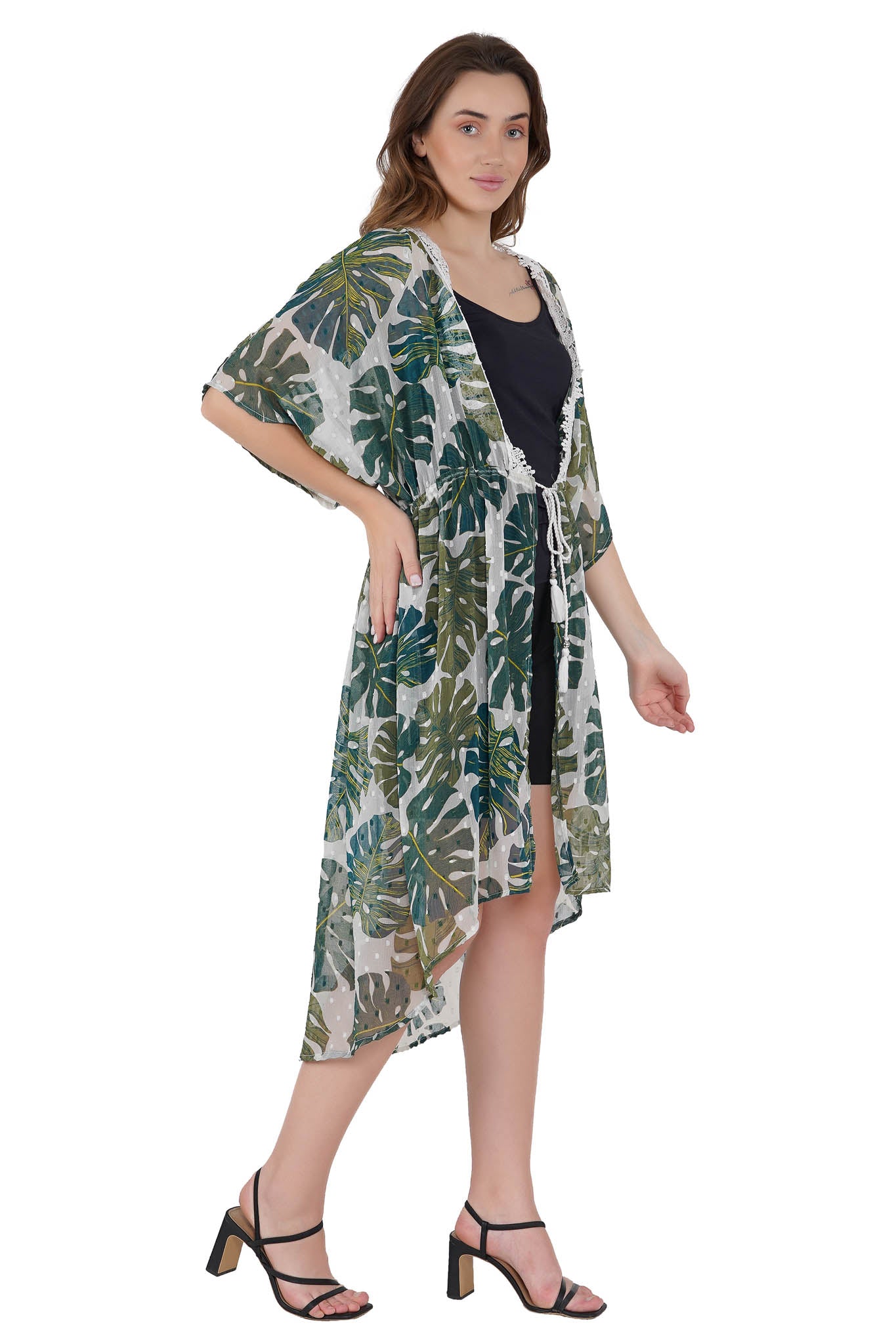 Bahama Mama Kaftan Swim Cover-Up Beach Dress