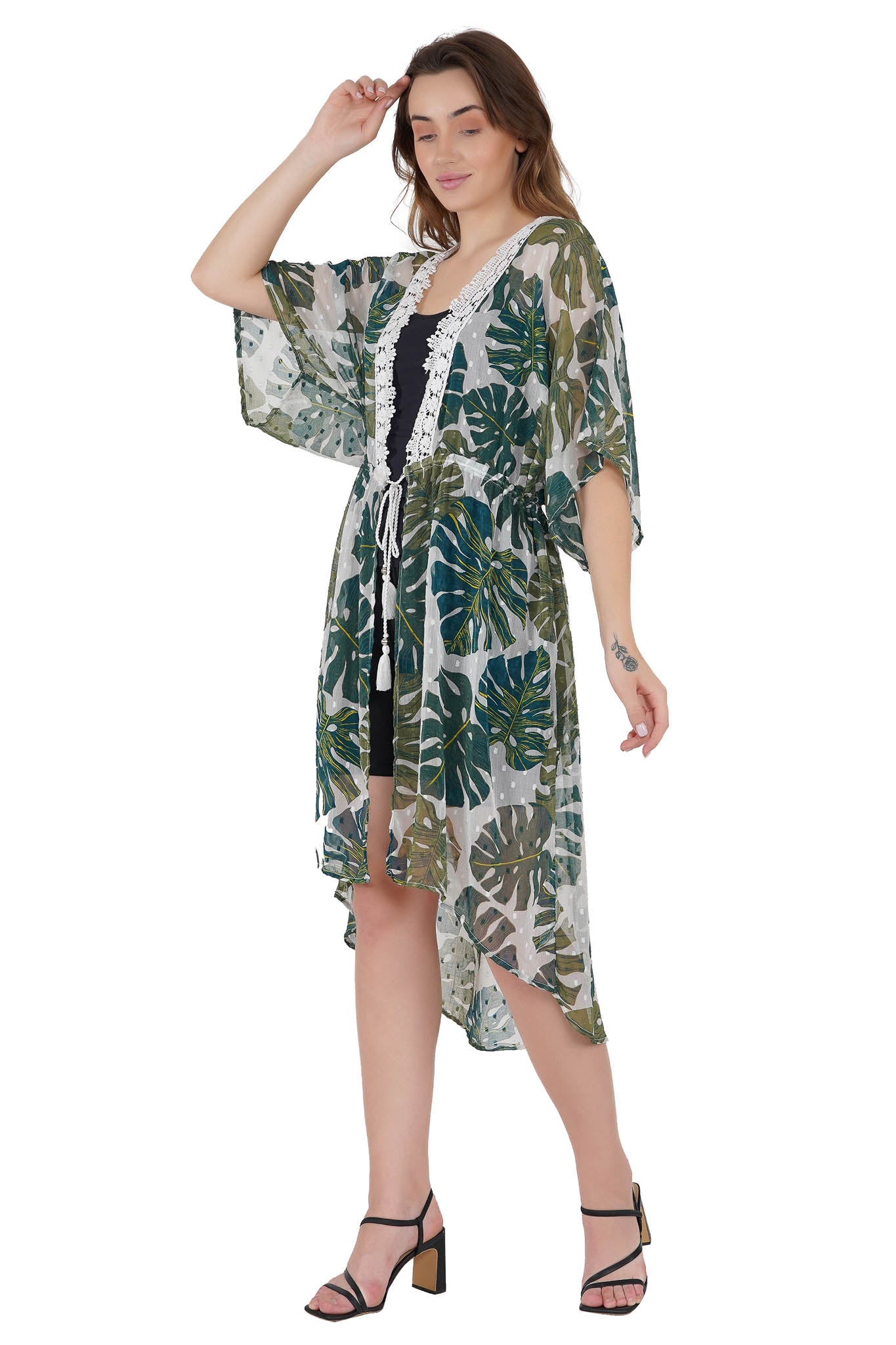 Bahama Mama Kaftan Swim Cover-Up Beach Dress