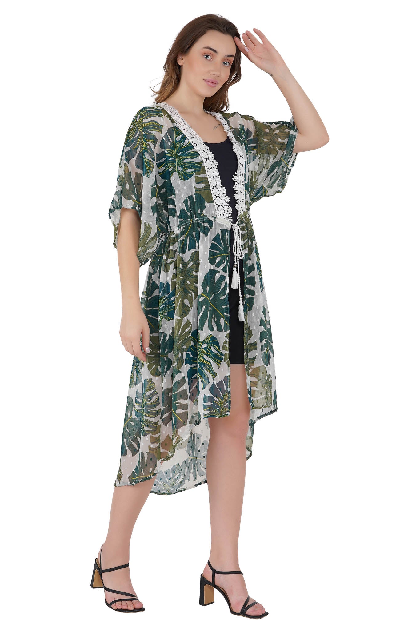 Bahama Mama Kaftan Swim Cover-Up Beach Dress