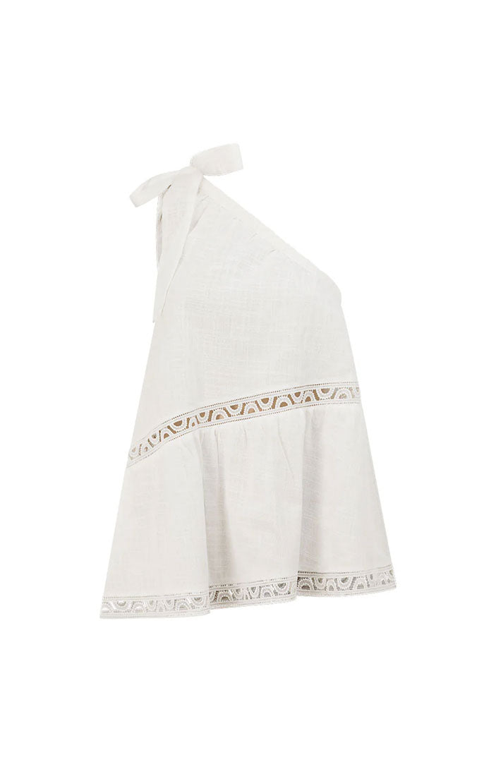 Mia Ivory Co-ord Set | Cotton Linen Blend