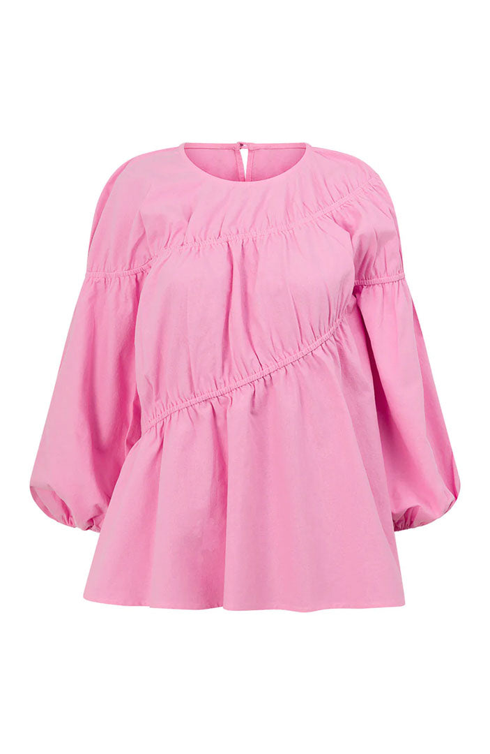 Lara Pink Co-ord Set | Cotton Linen Blend