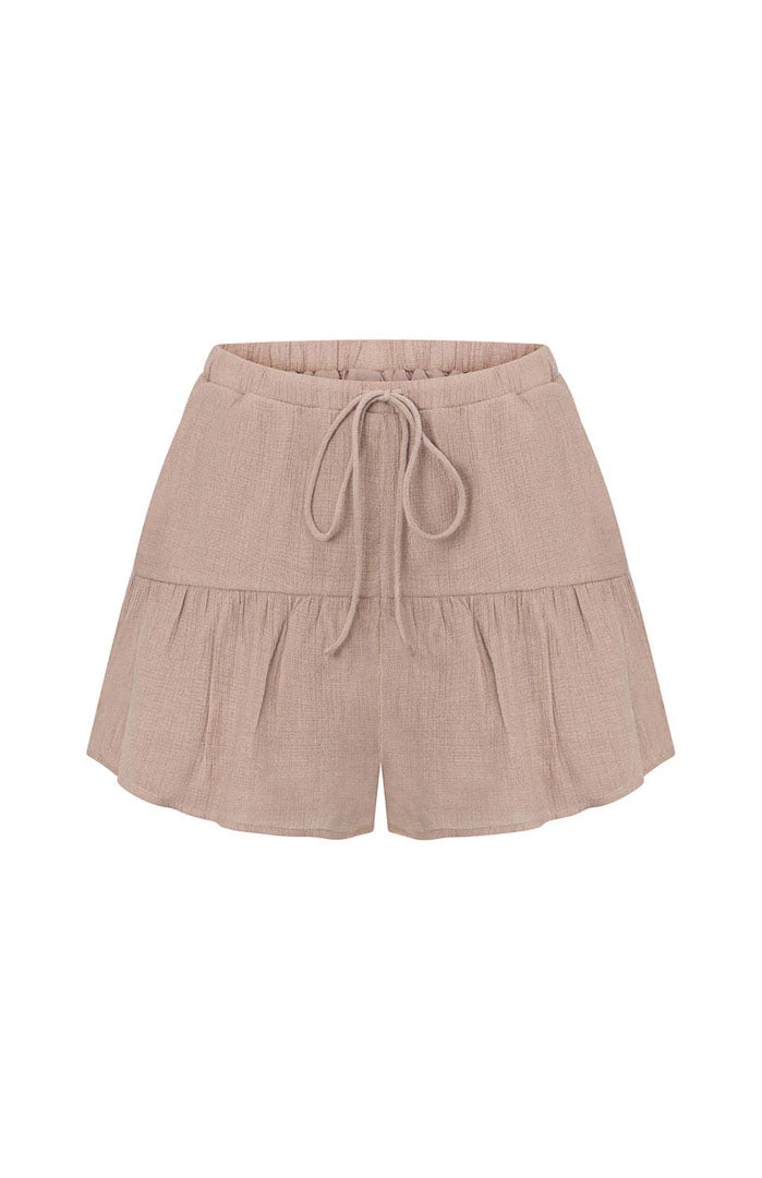 Lola Khakhi Co-ord Set | Cotton Linen Blend