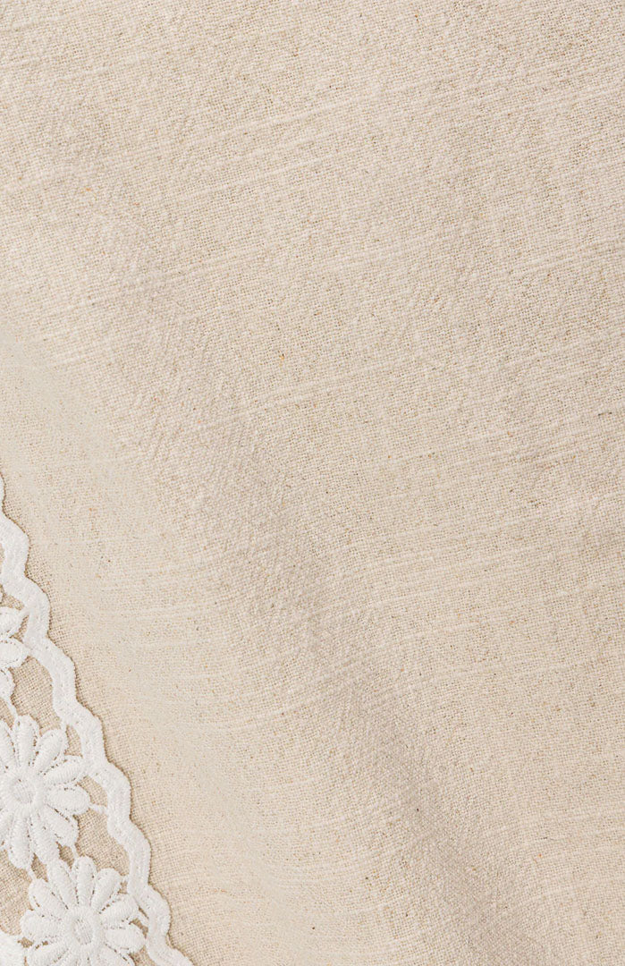 Lizzie Ivory Co-ord Set | Cotton Linen Blend