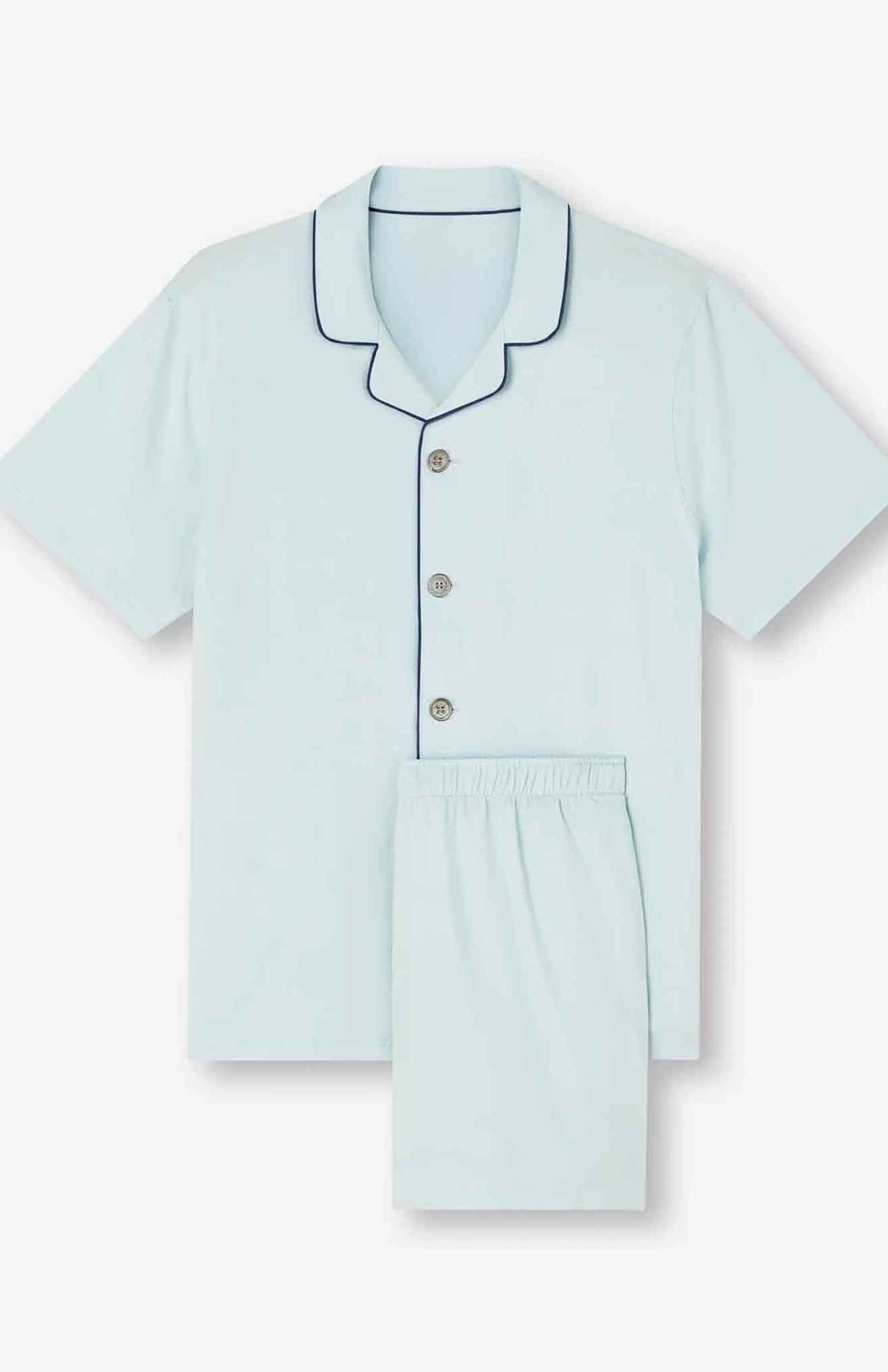 Azure Sky | Sky Blue Modal Loungewear Set