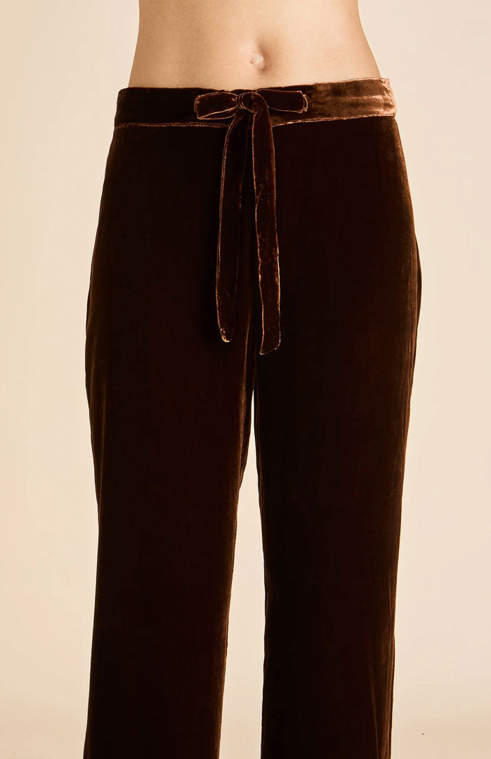 Velours Royale Mocha | Velvet Luxe Lounge Set