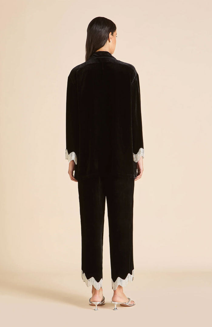 Velours Royale Black Diamond | Velvet Luxe Lounge Set