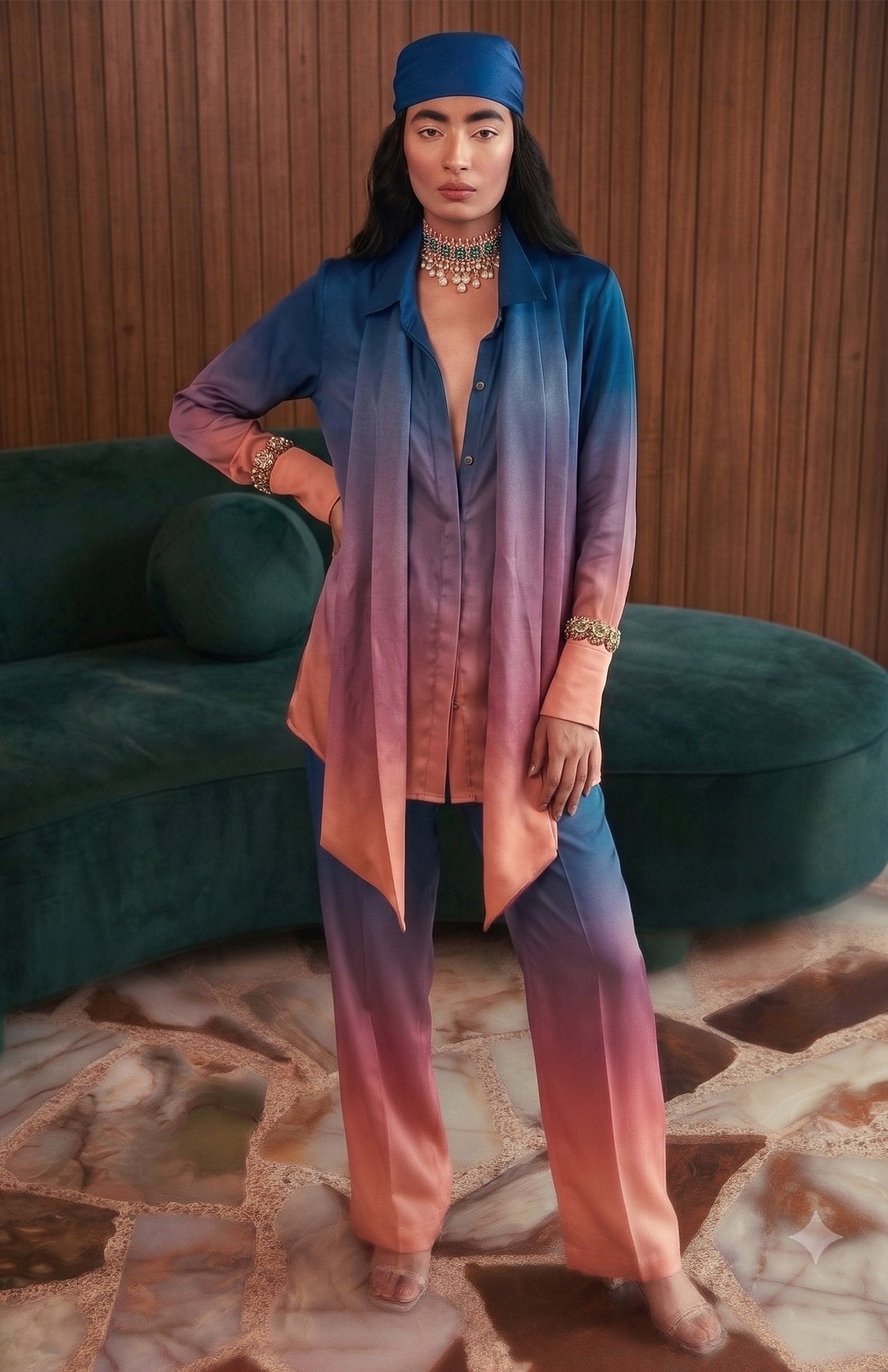 Orange Espresso | Prêt Co-ord Set Women