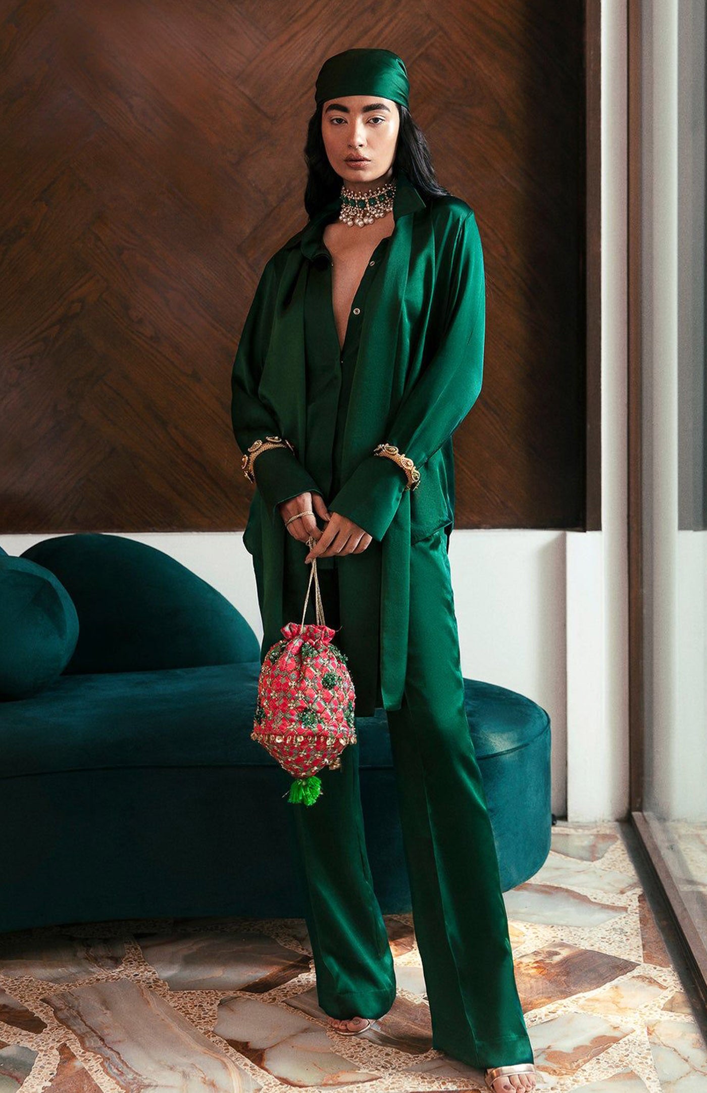 Emerald Charm | Prêt Co-ord Set Women