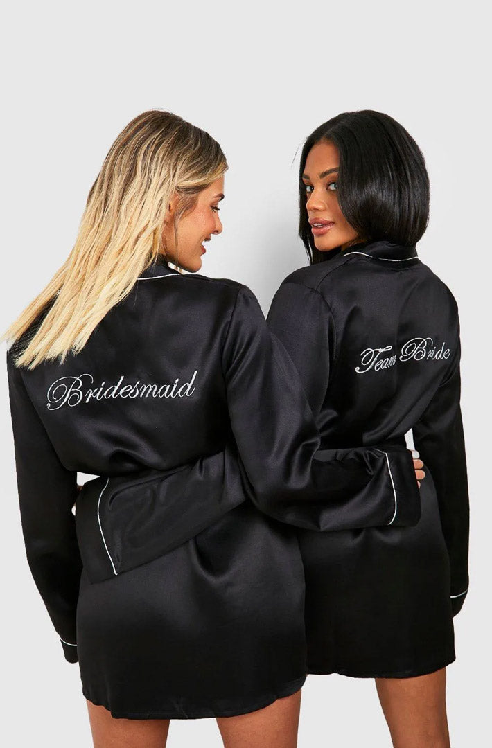 Bridesmaid Luxe Satin Robe