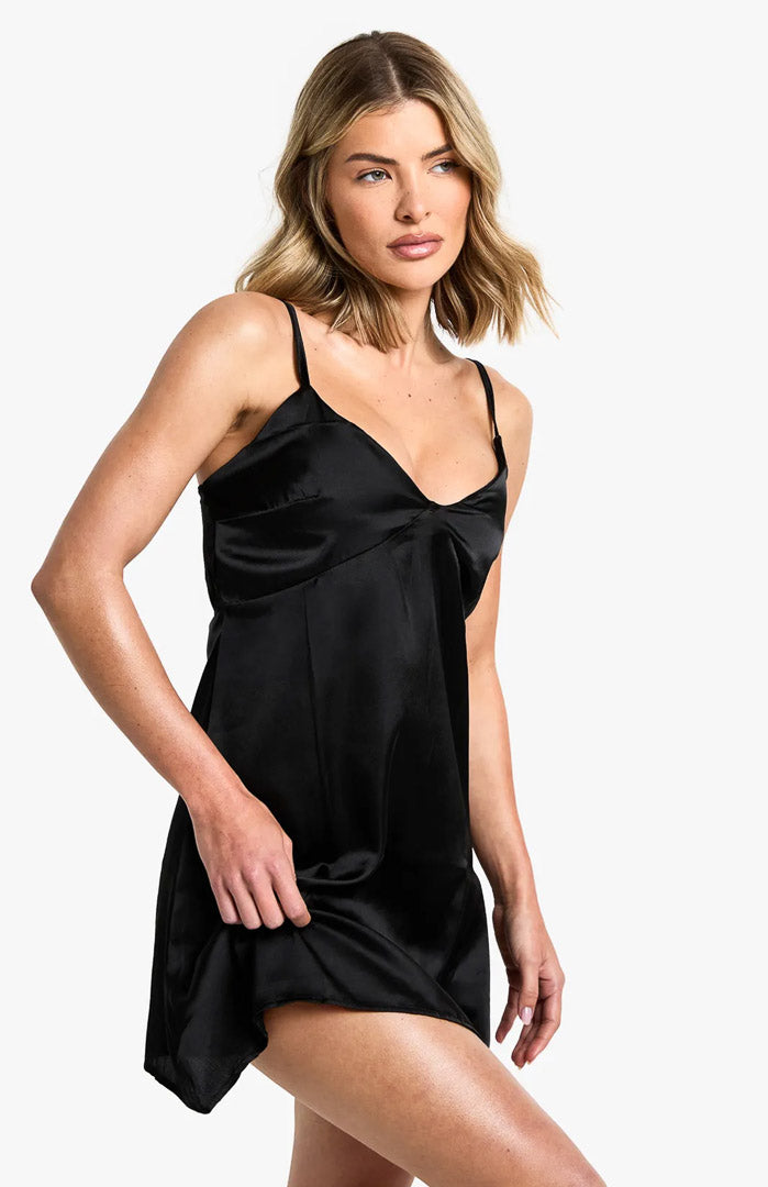 Midnight Muse Satin Slip | Satin Nightdress