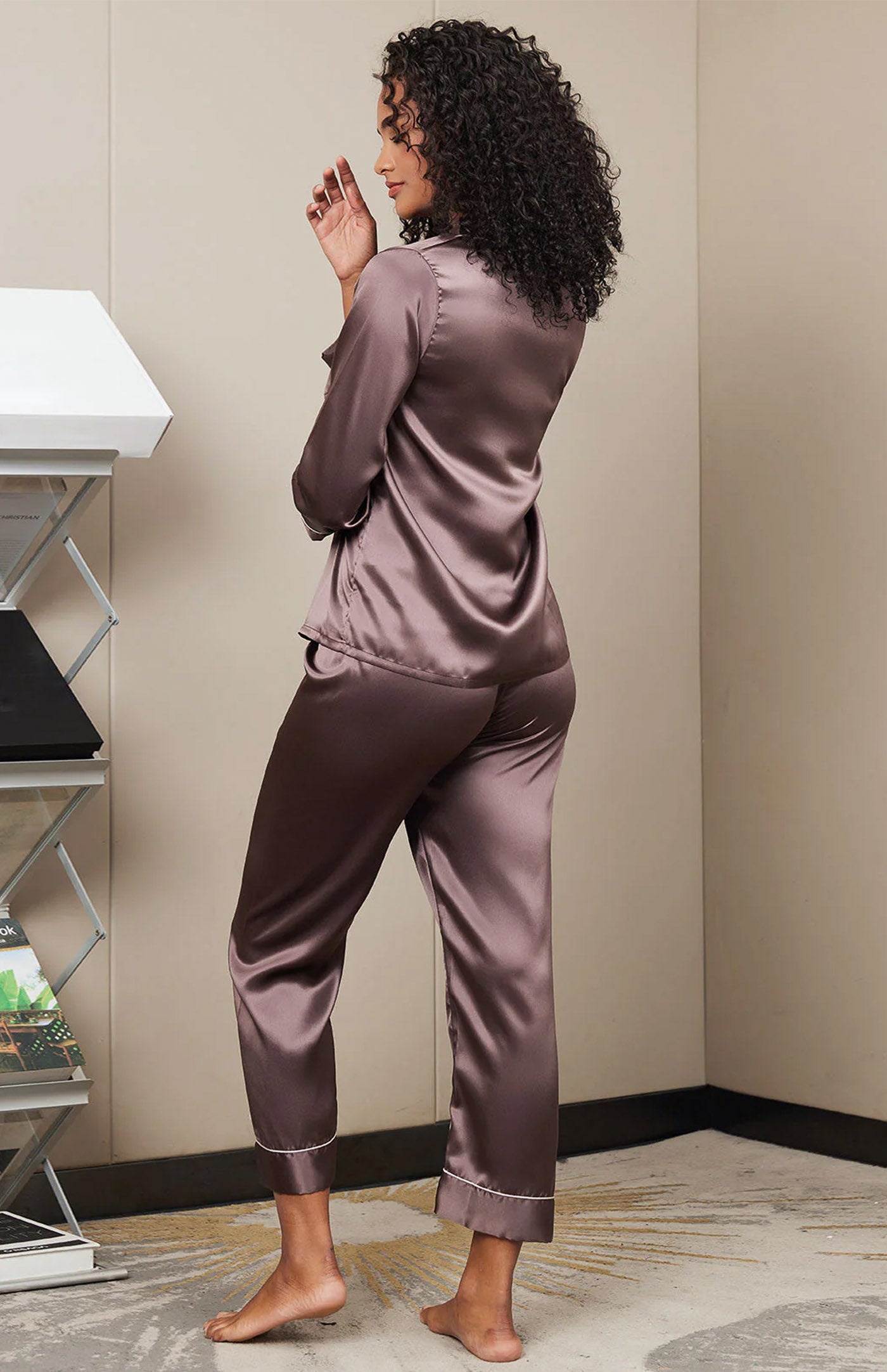Espresso Truffle | Satin Ultimate Classic Loungewear