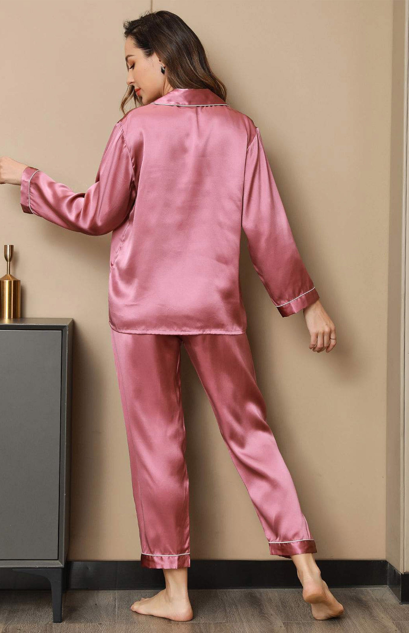 Dusty Rose | Satin Ultimate Classic Loungewear