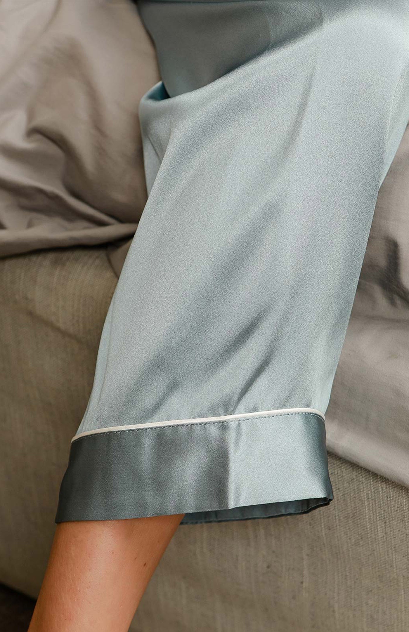 Ocean Pearl | Satin Ultimate Classic Loungewear