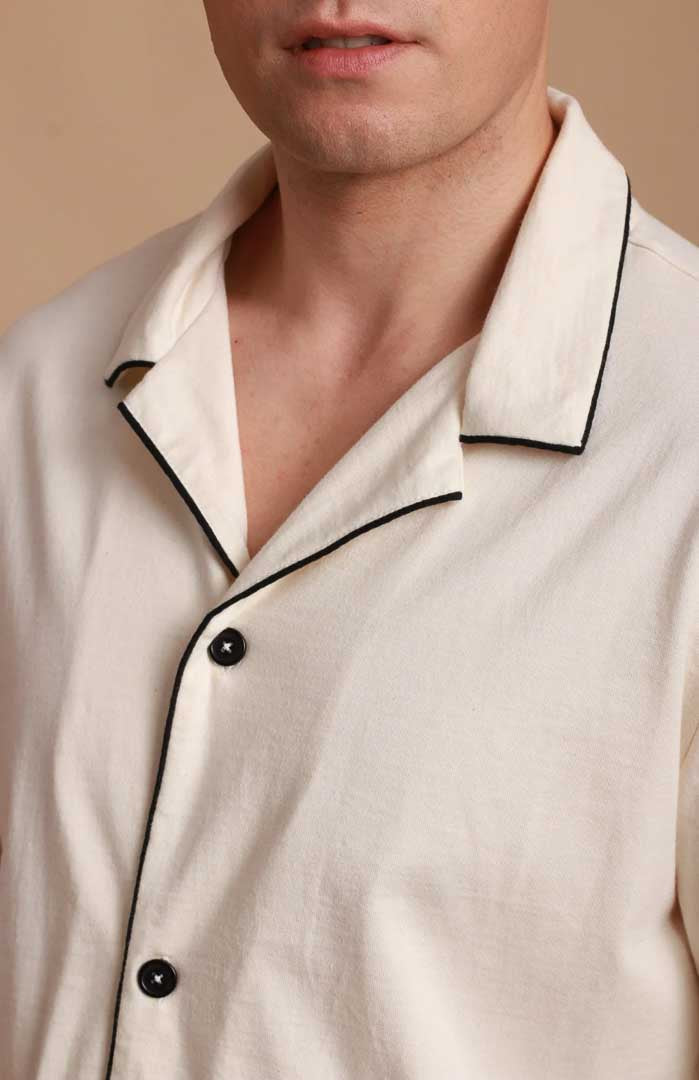 White Whisper | Unisex Cotton Co-ord Loungewear Set
