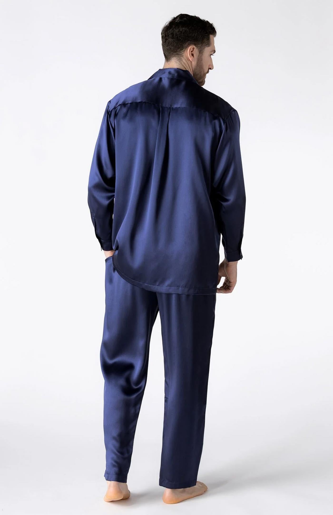 Deep Ocean | Navy Satin Loungewear Set