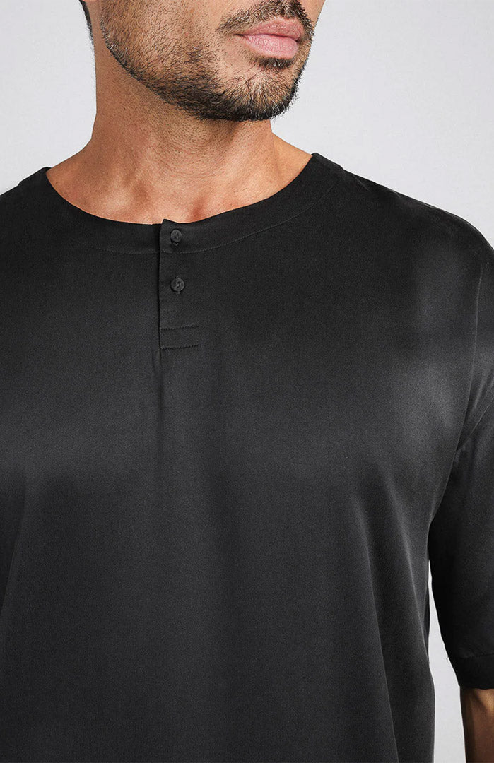 Black Don | Satin Loungewear Set