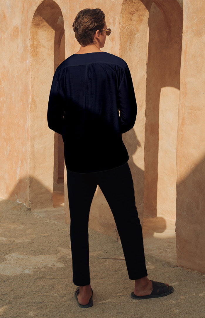 The Nightfall Set | Men’s Long-Sleeve Resort Set