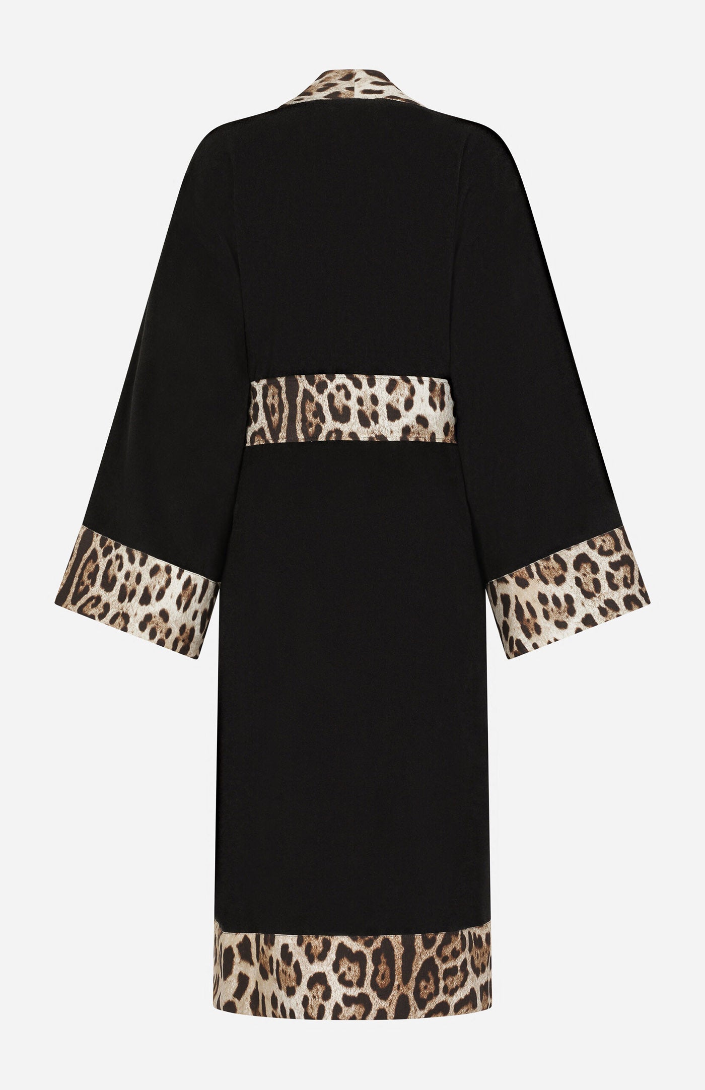 The Black Leopard | Printed Designer Robe