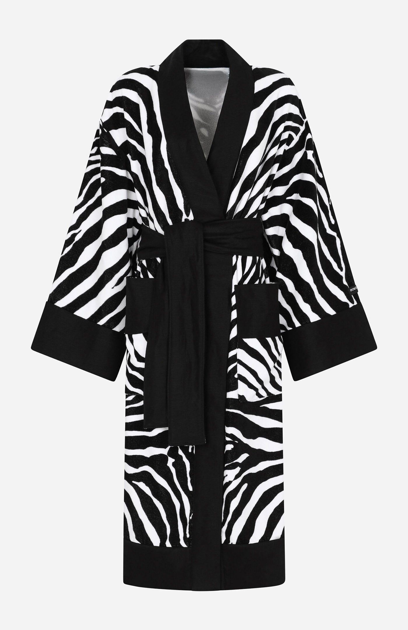 White Lines | Printed Designer Robe