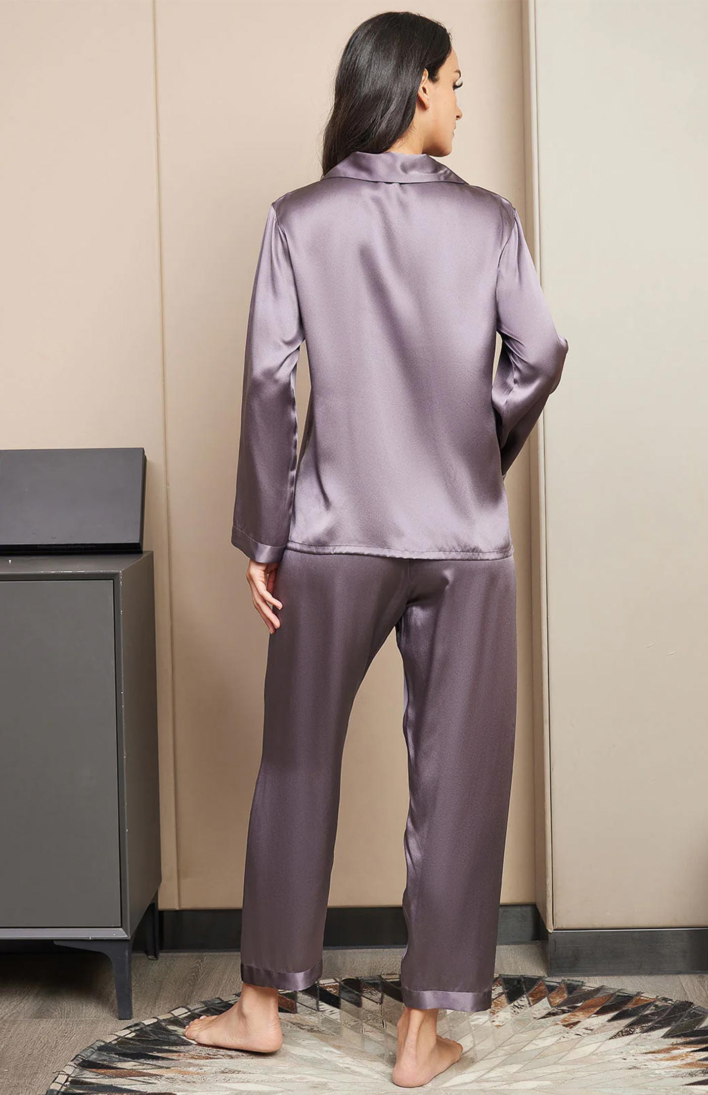 Purple Princess | Satin Loungewear Set Women