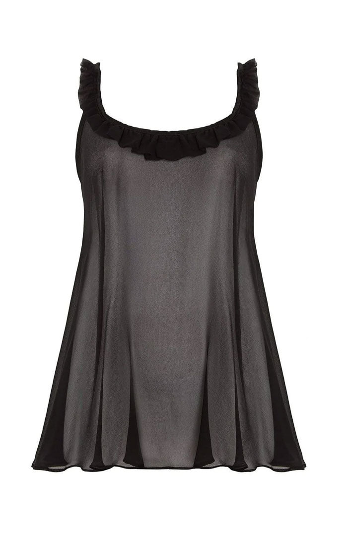 After Midnight – Sheer Black Babydoll Dress for Women