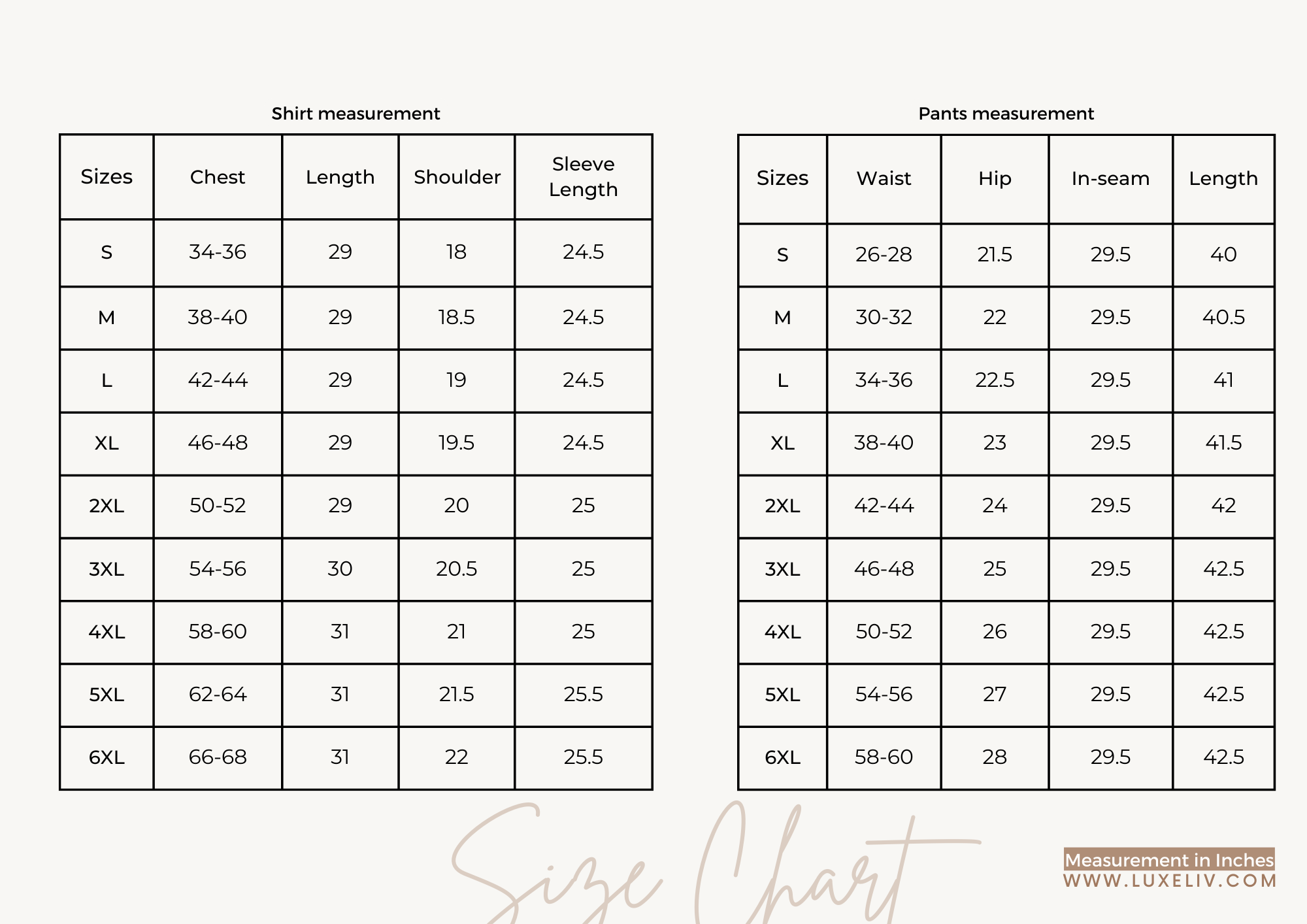 Gentleman's Monochrome | Black & White Oxford Checks Loungewear Set-size chart