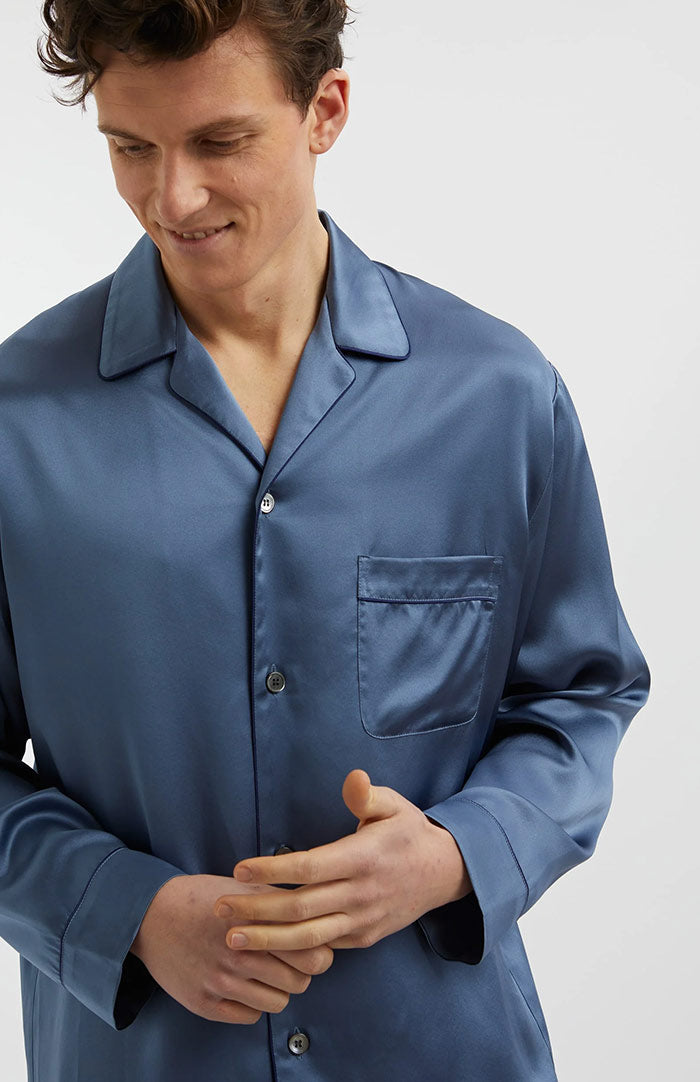 Mens discount satin loungewear