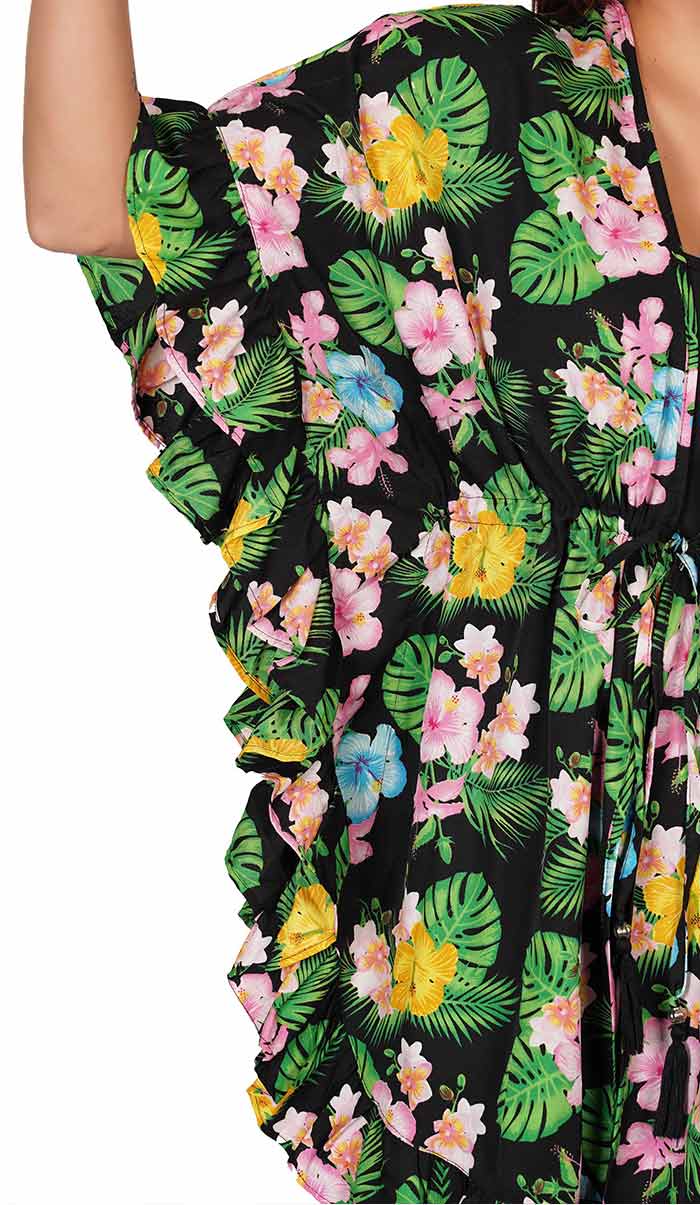 Tropical-Print-_-Kaftan-Style-Coverup-Beach-Dress