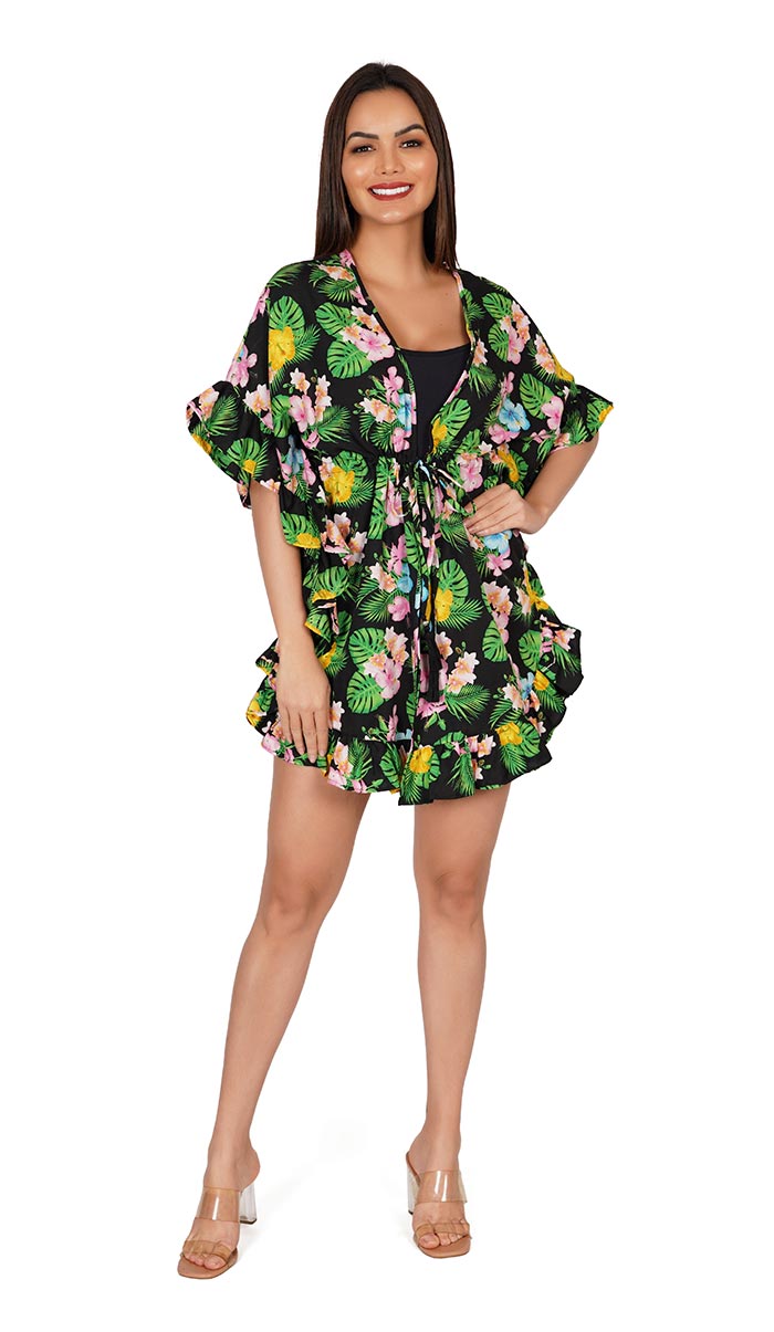 Tropical-Print-_-Kaftan-Style-Coverup-Beach-Dress