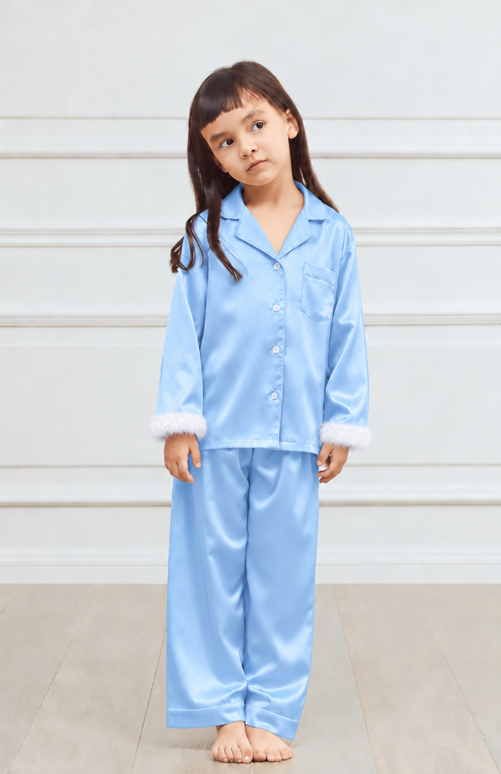 Princess Jasmine – Kids Fur Satin Loungewear