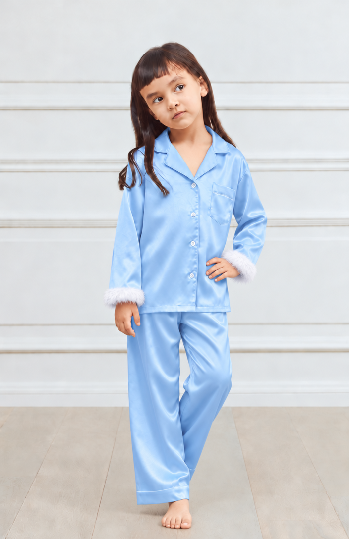 Princess Jasmine – Kids Fur Satin Loungewear