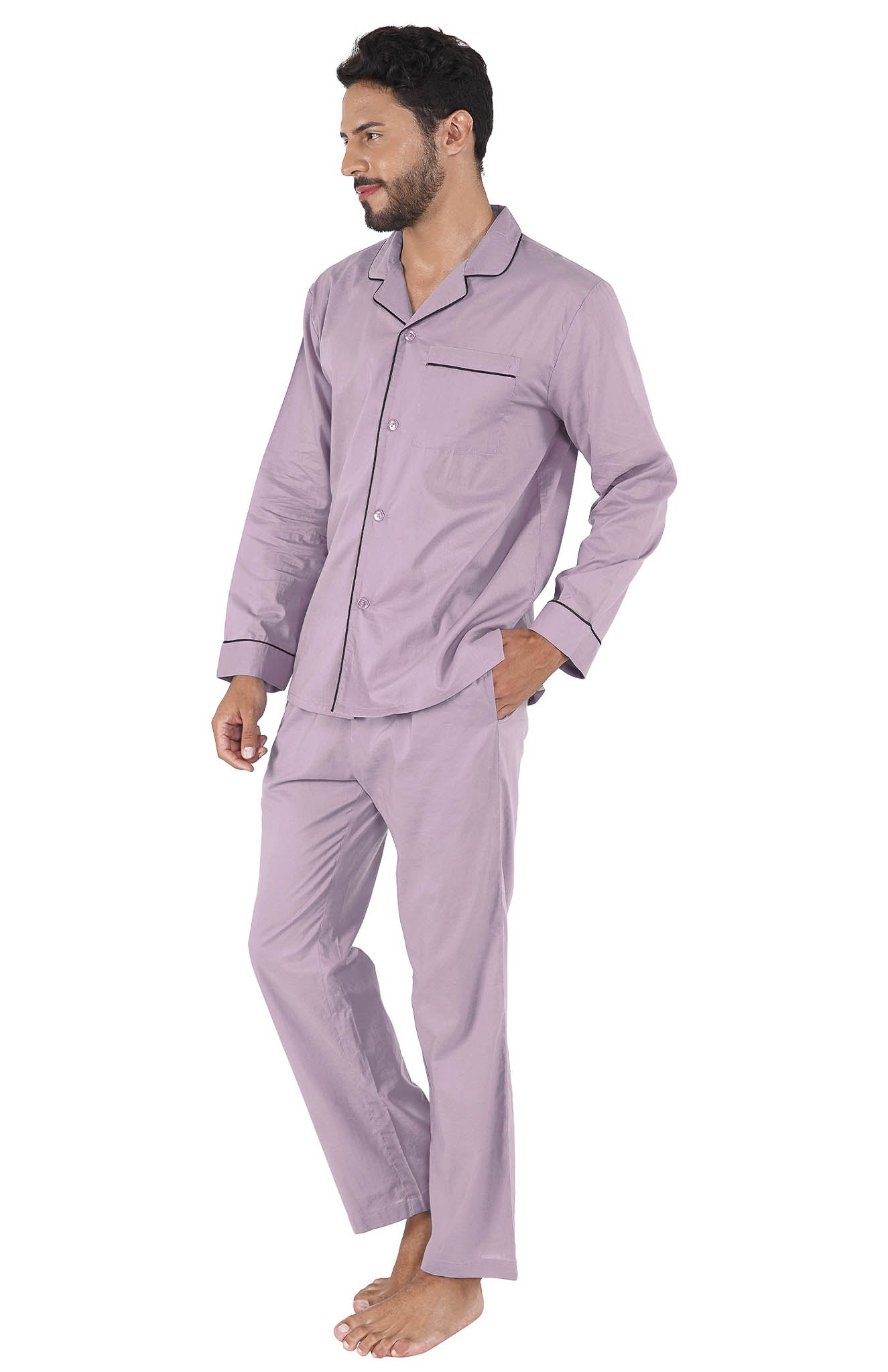 Lavender Rush | Lounge Wear Set | 100% Cotton